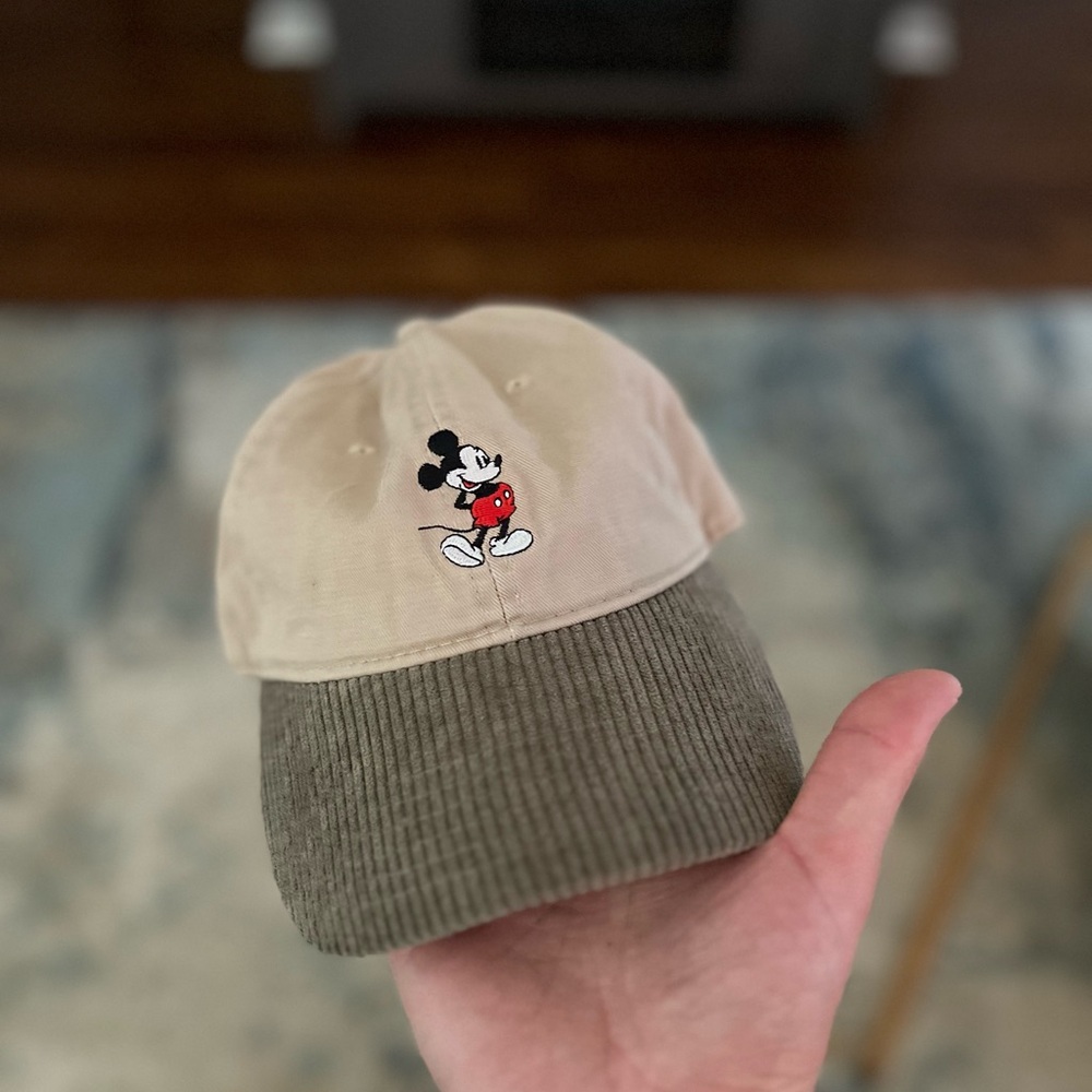 Disney Mickey Mouse Beige Cap